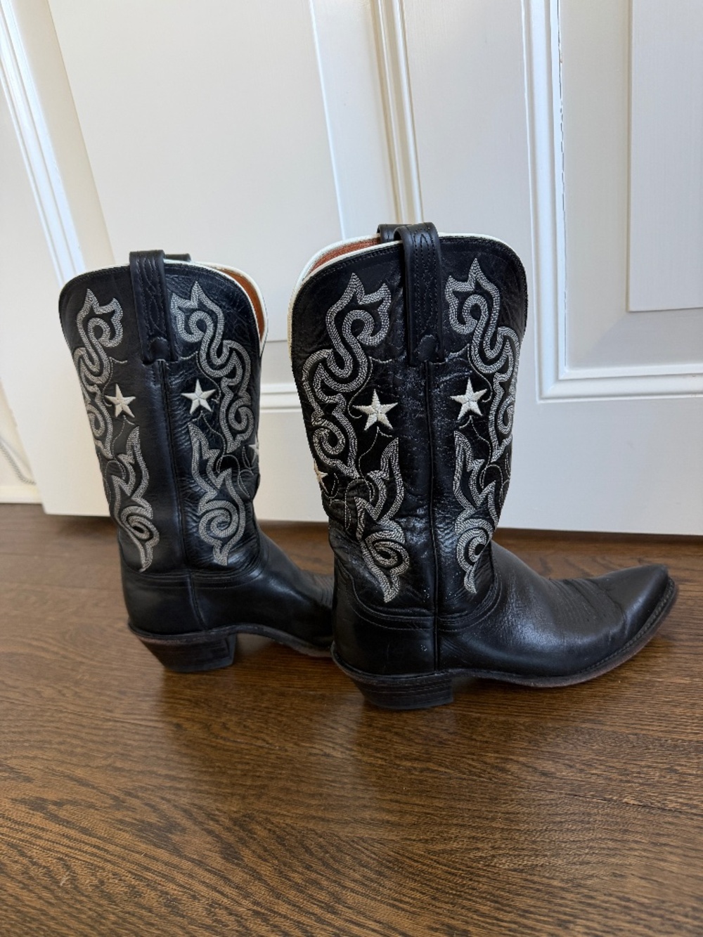 Lucchese 1883 Star-embroidered cowboy boots